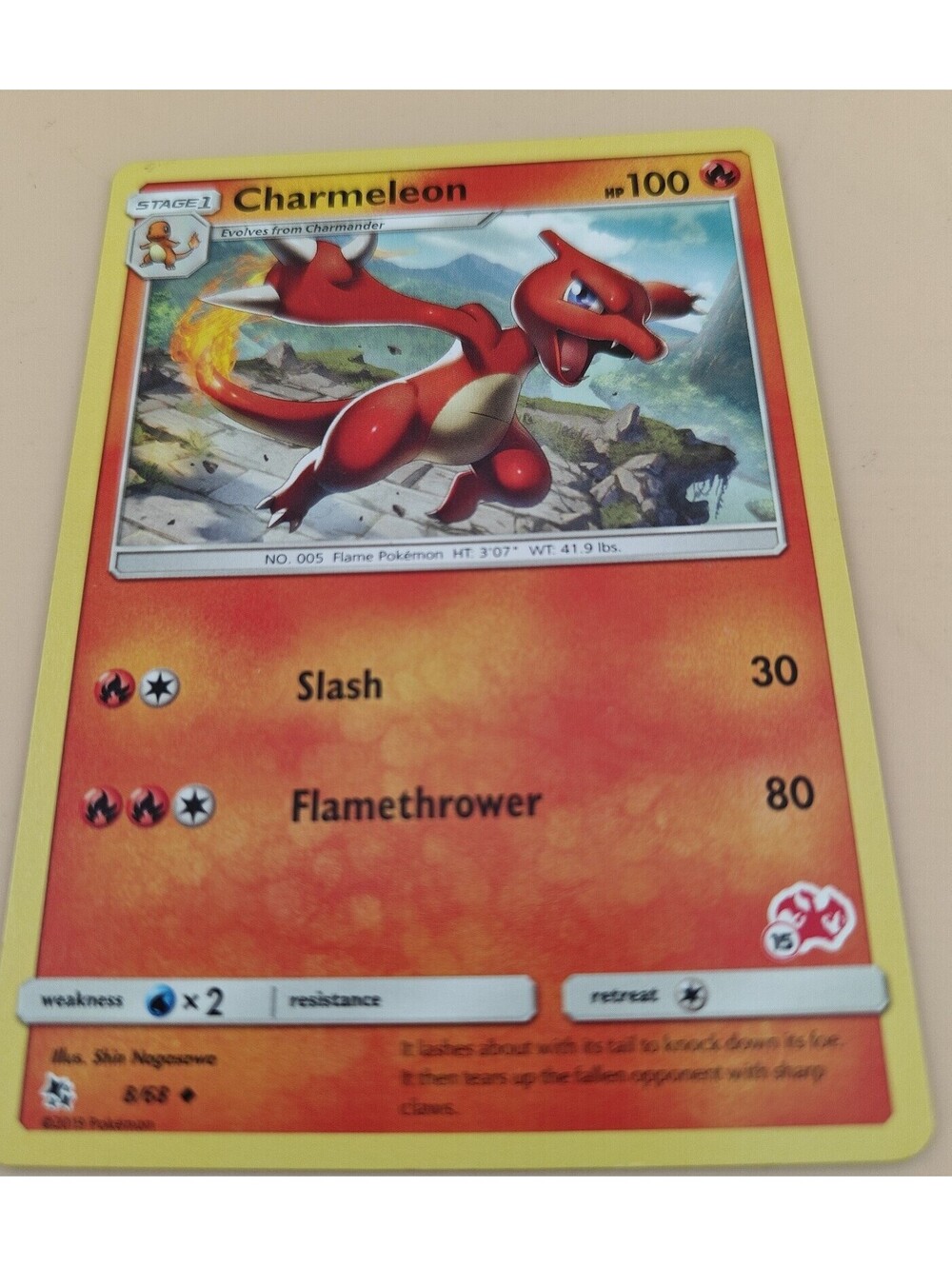 Pokémon TCG Charmeleon 8/68 Battle Academy #15 Charizard Stamped Near Mint